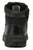 Belleville Mens Black Leather Spear Point 5in Side Zip Military Boots