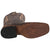 Corral Urban Ladies Embroidery Brown Cowhide Leather Cowgirl Boots