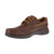 Florsheim Mens Brown Leather Oxfords Bayside 3-Eye Tie Boat