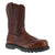 Iron Age Mens Brown Leather 11in Wellington Boots Hauler Comp Toe