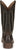 Justin Water Buffalo Womens Dark Walnut Jaycie Leather Cowboy Boots