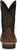 Justin 11in Water Buffalo Mens Pecan/Black Bolt Leather Work Boots