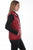 Scully Womens Red Soft Lamb Puffer Vest