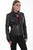 Scully Womens Black Lamb Vintage Jacket