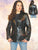 Scully Womens Black Lamb Leather Belmont Jacket