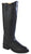 Old West Black Womens All Leather 14in Tall Roper Toe Cowboy Boots