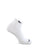 Old West White Mens Cotton Blend Anklet Soft Grip 3-Pack Ankle Socks