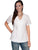 Scully Womens White 100% Cotton Soutache S/S Blouse