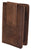 STS Ranchwear Mens Foreman Money Clip Leather Wallet Distressed Brown 2.75x3.25