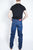 Kimes Ranch Mens Watson Jeans Blue 100% Cotton Hand Sanded