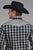 Roper Mens 2407 Fancy Floral Black Cotton Blend L/S Shirt