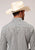 Roper Mens Grey Cotton Blend Dark Ground L/S Wallpaper Shirt