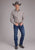 Roper Mens 2409 Plaid White/Red Cotton Blend L/S Shirt