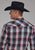 Roper Mens 2109 Plaid Black/Red/Grey Cotton Blend L/S Shirt