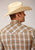 Roper Mens Khaki Plaid Brown Cotton Blend S/S Shirt