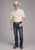 Roper Mens 2406 Neutral Plaid Tan Cotton Blend S/S Shirt