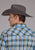 Roper Mens 2412 Plaid Blue/Brown Cotton Blend S/S Shirt