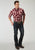 Roper Mens 1974 Plaid Red Cotton Blend S/S Shirt