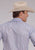 Roper Mens 2476 Western Stripe Brown/Blue Cotton Blend S/S Shirt