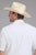 Roper Mens 2401A Tone on Tone White Poly/Cotton S/S Shirt