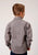 Roper Boys Taupe Retro Wine Cotton Blend L/S Shirt