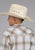 Roper Kids Boys 2488 Western Plaid Cream/Tangerine Cotton Blend L/S Shirt