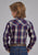 Roper Kids Boys 2103 Plaid Navy/Red Cotton Blend L/S Shirt