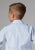 Roper Kids Boys 2071 Horseshoes Blue Poly/Cotton L/S Shirt