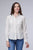 Roper Womens 2065 Mini Floral White Cotton Blend L/S Shirt