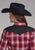 Roper Womens 2131 Plaid Red/White Cotton Blend L/S Shirt