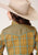 Roper Girls Fancy Butterscotch Yellow Cotton Blend L/S Shirt