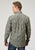 Roper Mens 1901 Estampa Paisley Green 100% Cotton L/S Shirt