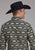 Roper Mens 2182 Santa Fe Aztec Black 100% Cotton L/S Shirt