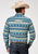 Roper Mens 1899 Aztec Blanket Blue 100% Cotton L/S Shirt