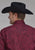 Roper Mens 2241 Paisley Burgundy 100% Cotton L/S Shirt