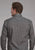 Roper Mens 2243 Garnet Foulard Grey 100% Cotton L/S Shirt
