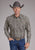 Roper Mens 2383 Paisley Stone 100% Cotton L/S Shirt