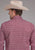 Roper Mens 2386 Medallion Paisley Red Cotton Blend L/S Shirt