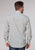 Roper Mens 2017 Silver Medallion Grey 100% Cotton L/S Shirt