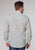 Roper Mens 2017 Silver Medallion Grey 100% Cotton L/S Shirt