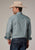Roper Mens 2019 Silver Spring Grey 100% Cotton L/S Shirt
