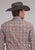 Roper Mens 2499 Clay Paisley Orange 100% Cotton L/S Shirt
