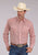 Roper Mens 2500 Satillo Foulard Rust 100% Cotton L/S Shirt