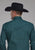 Roper Mens 2152 Vintage Paisley Green 100% Cotton L/S Shirt