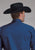 Roper Mens 2249 Black Fill Blue 100% Cotton L/S Shirt