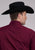 Roper Mens 2751 Black Fill Wine 100% Cotton L/S Shirt