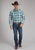 Roper Mens 2245 Taos Ombre Plaid Brown 100% Cotton L/S Shirt