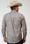 Roper Mens 1931 Western Foulard Khaki 100% Cotton Btn L/S Shirt