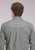 Roper Mens 2501 Medallion Foulard Grey 100% Cotton Btn L/S Shirt