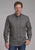 Roper Mens 2243 Garnet Foulard Grey 100% Cotton 1 Pkt L/S Shirt